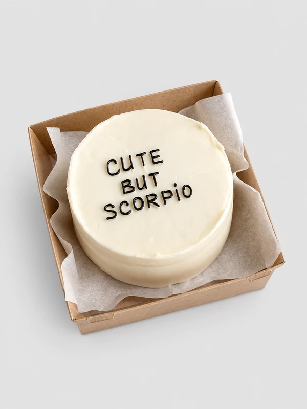 Бенто - торт "Cute but scorpio" — Бенто-торт с дизайном как на фото.